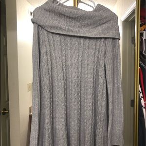 Off the shoulder sweater